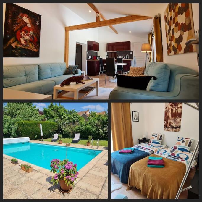Ferienwohnung Alsace Bas-Rhin Logis Independant Avec Piscine Privee Alteckendorf Exterior foto